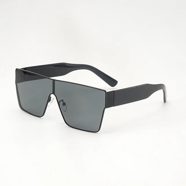 Women's Square Sunglasses European And American Fashion & Trend Black Frame Gray Sheet - Shop at LoveMi