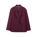 Wine Red Coat