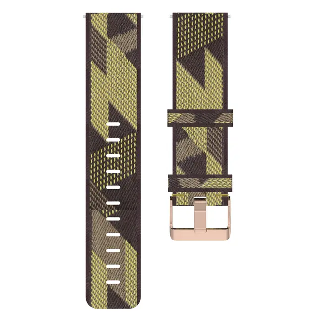 Forerunner Watch Nylon Watchband Yellow Stripe - Shop at LoveMi