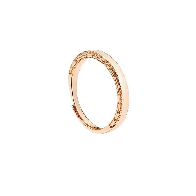Simple Gold Wheat Fashion Simple Bracelet Open Ring J1371 Men'S Golden - Shop at LoveMi