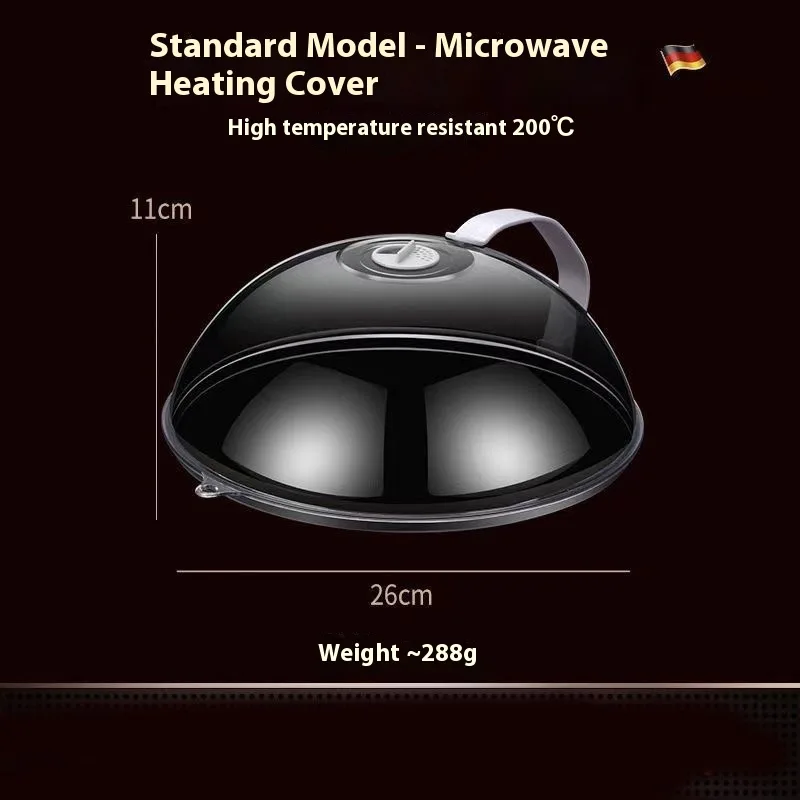Microwave Oven Dedicated For Heating High Temperature Resistant Splash proof Cover High Temperature Resistance - Shop at LoveMi