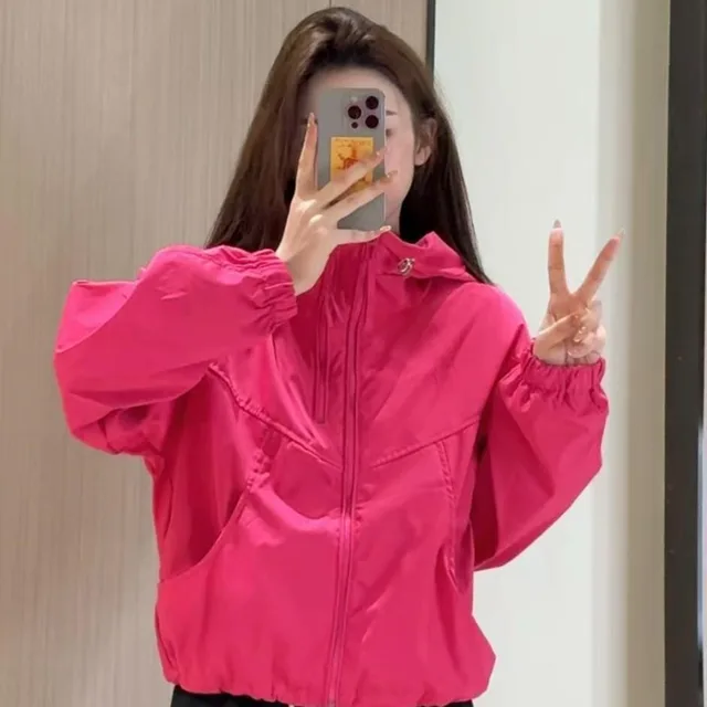 Fashion New Fashionable Jacket Women's Top Rose Red - Shop at LoveMi