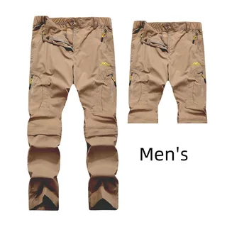 Men's And Women's Windproof Waterproof Outdoor Mountaineering Tactical Pants - Men'S Khaki