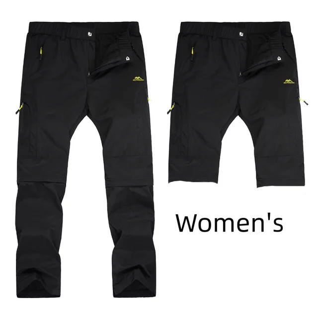 Men's And Women's Windproof Waterproof Outdoor Mountaineering Tactical Pants Women'S Black - Shop at LoveMi