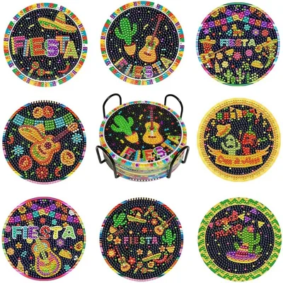 Cartoon Anime DIY Diamond Painting Coaster Cm207 - Shop at LoveMi