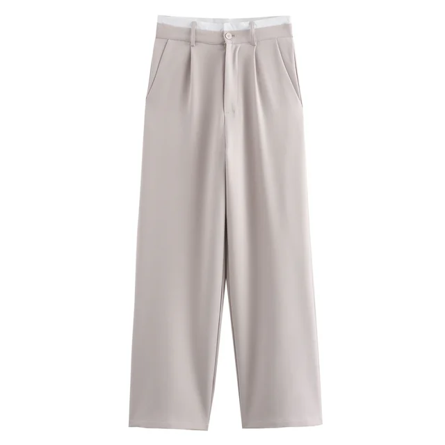 Women's Cut Halterneck Vest Trousers Suit Trousers - Shop at LoveMi