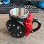 Brake Disc Cup Red