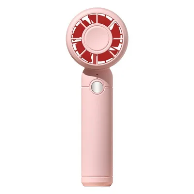 Mini Handheld Fan Outdoor Lightweight Portable USB Pink - Shop at LoveMi