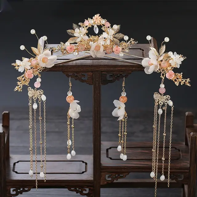 Tassel Full Set Antique Hair Clasp Classical Simplicity Hair Accessories Hf1 Style - Shop at LoveMi