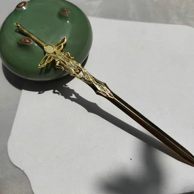 Diy Handmade Ancient Style Hairpinhair Accessories Material Electroplated Gold - Shop at LoveMi