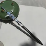 Diy Handmade Ancient Style Hairpinhair Accessories Material - Electroplated Silver