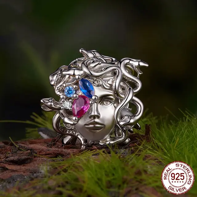 Medusa S925 Silver Diy Bracelet String Beads Scc3210 - Shop at LoveMi