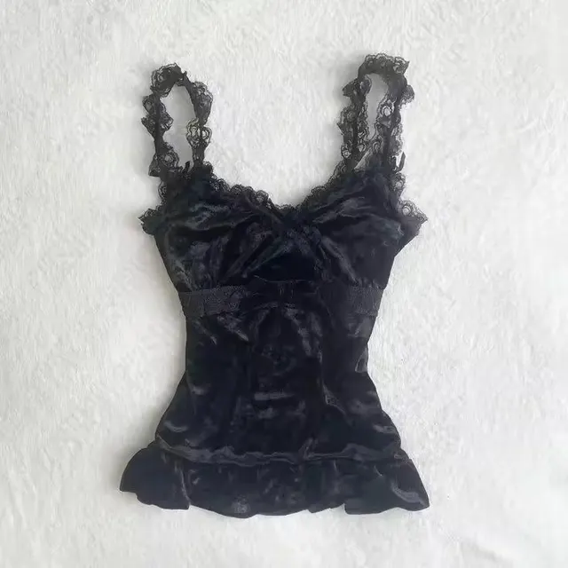 Elegant Fashion Lace Slim Slimming Women's Sling Black 2 - Shop at LoveMi