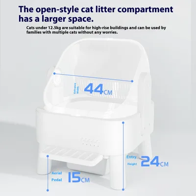 Fully Automatic Intelligent Litter Box Closed Oversized V20 Smart Litter Box - Shop at LoveMi