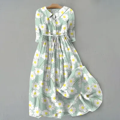 Shirt Dress Bohemian Vacation Style 9 Models - Shop at LoveMi