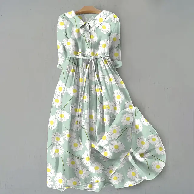 Shirt Dress Bohemian Vacation Style 9 Models - Shop at LoveMi