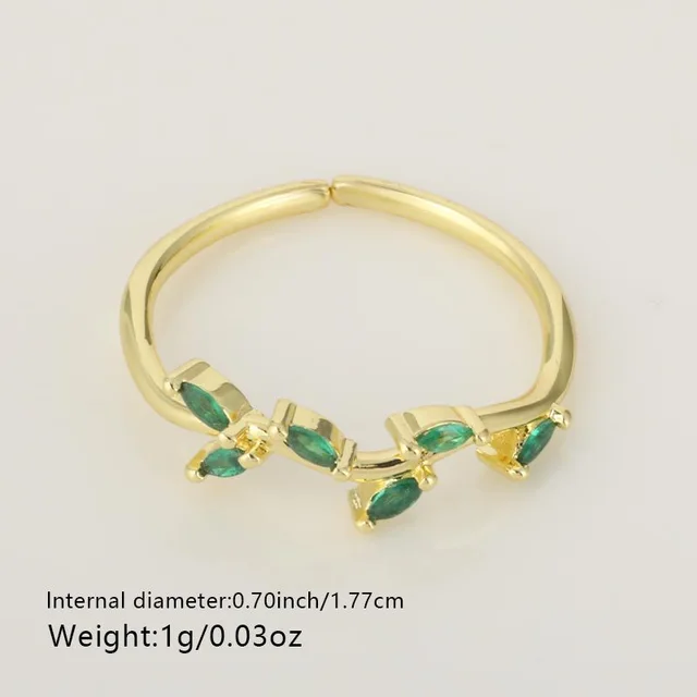 High grade Flower Open Ring Special interest Design Style 19 - Shop at LoveMi