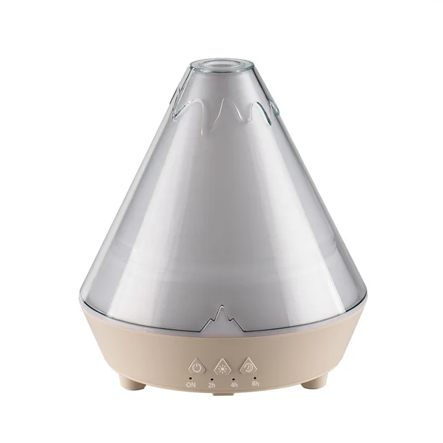 Household Desk Heavy Fog Spit Smoke Ring Colorful Flame Fragrance Machine White - Shop at LoveMi