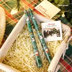 Home Christmas Banquet Decoration Atmosphere Candle - Dark Green