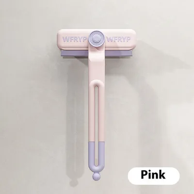 Household Corner Floor Cleaning Brush Clip For Bathroom And Toilet Pink Purple - Shop at LoveMi