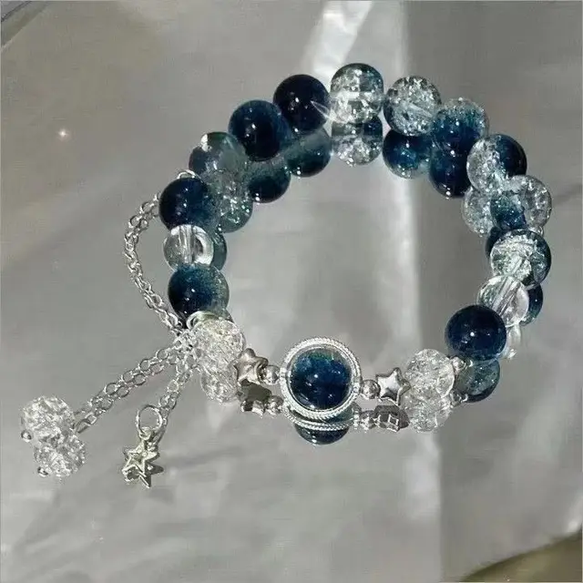 Bracelet Cat's Paw Around Finger Handheld Bracelet Blue Star Sea - Shop at LoveMi