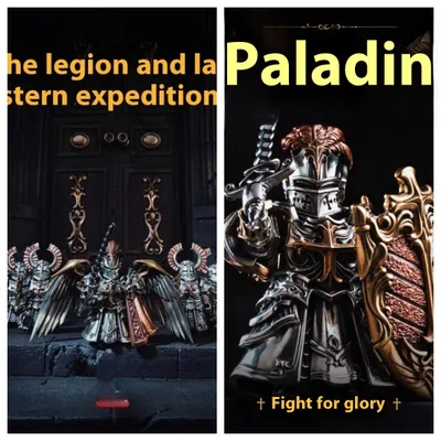 Paladin National Style Original Big Player Crusader Home Table Decorative Ornaments Knight Cloak Crusader 2 - Shop at LoveMi