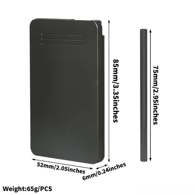 83mm Long Multi color Optional Push pull Cigarette Case Gray - Shop at LoveMi