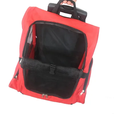 Pet Rucksack Foldable Car Dogs And Cats Pet Bag Red - Shop at LoveMi