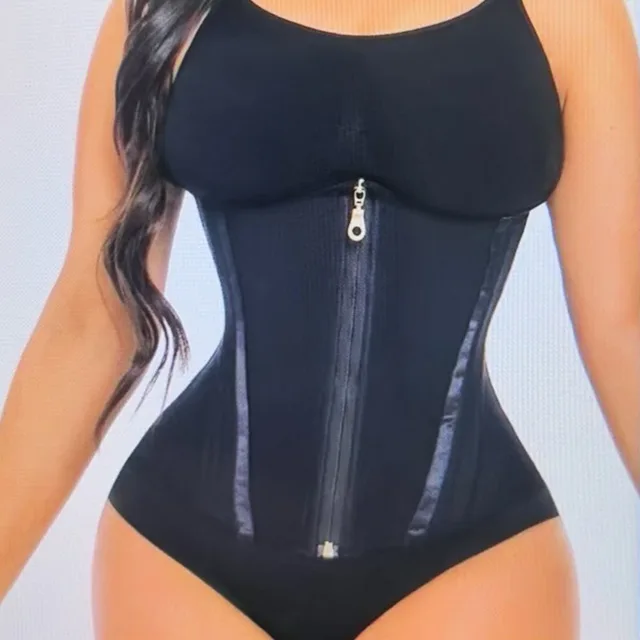 Women's Solid Color High Waist Rubber High Strength Waistband Black - Shop at LoveMi