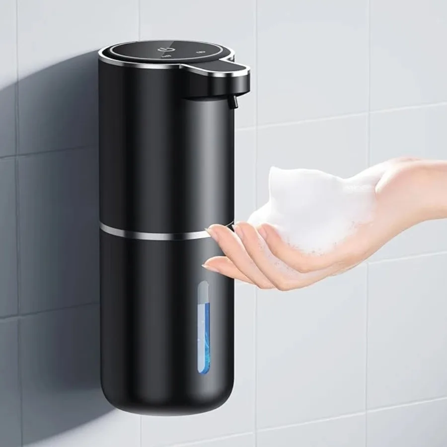 Smart Inductive Soap Dispenser Desktop Foam Electric Bubbler P11 Black - Shop at LoveMi