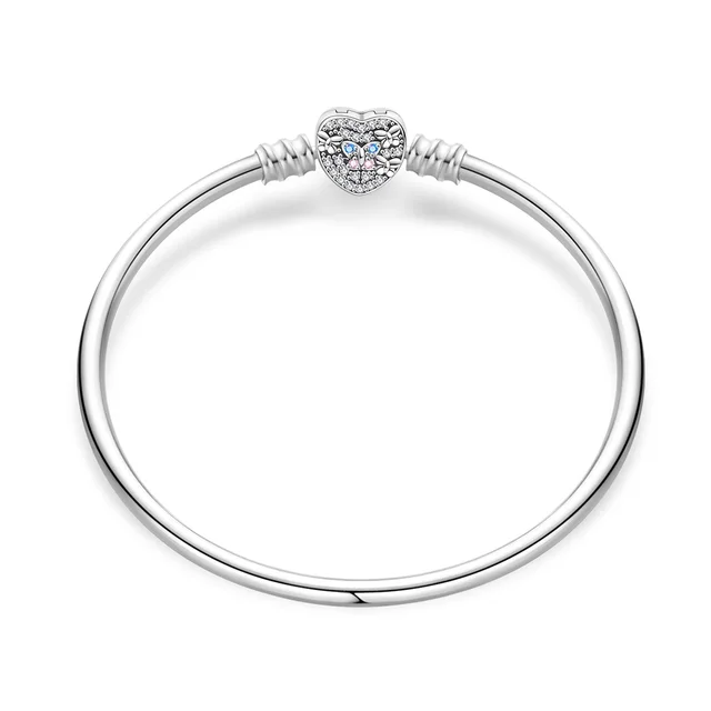 Silver Plated Flower de Luce Snake Bone Bracelet Love Star Moon Bracelet Wpab04920 Butterfly Love - Shop at LoveMi