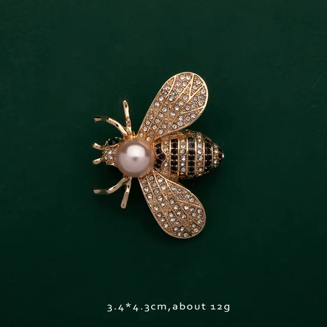 Animal Plant Lapel Fruit Food Mixed Brooch Bee - Shop at LoveMi