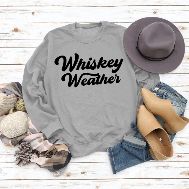 Lettered Casual Round Neck Long Sleeve Loose Sports Fashion Sweater Gray - Shop at LoveMi
