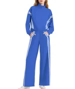 Royal Blue Double White