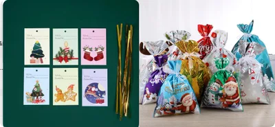 New Christmas Gift Tying Packing Machine Candy Gift Bag Set10 - Shop at LoveMi