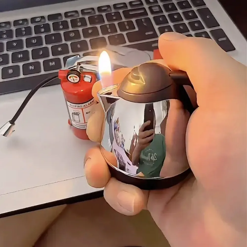 Creative Bizarre Lighter For Boyfriend - Kettle