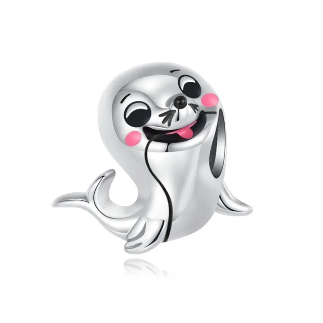 Fashion White Copper Silver Plated DIY Bracelet Jewelry Accessories Beads Pendant Odc179 - Shop at LoveMi