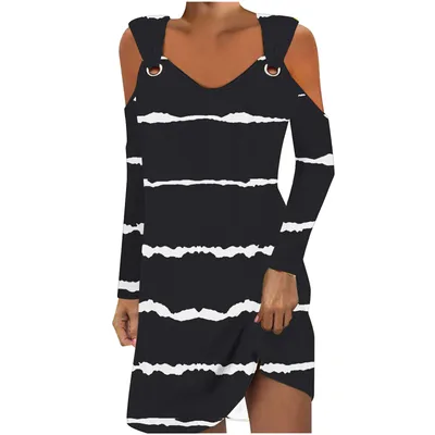 Loose Metal Button Multi color Printed Dress St2391 Byp5 Style - Shop at LoveMi