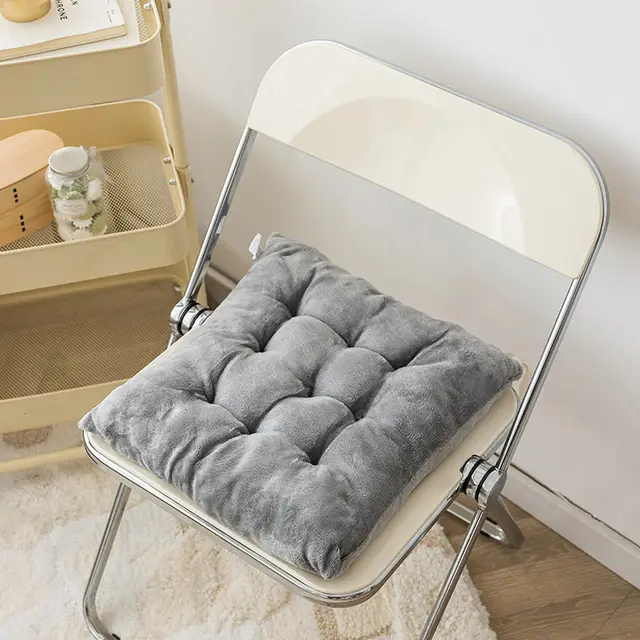 Thick Bench Classroom Chair Plush Long Sitting Office Cushion High Grade Gray - Shop at LoveMi