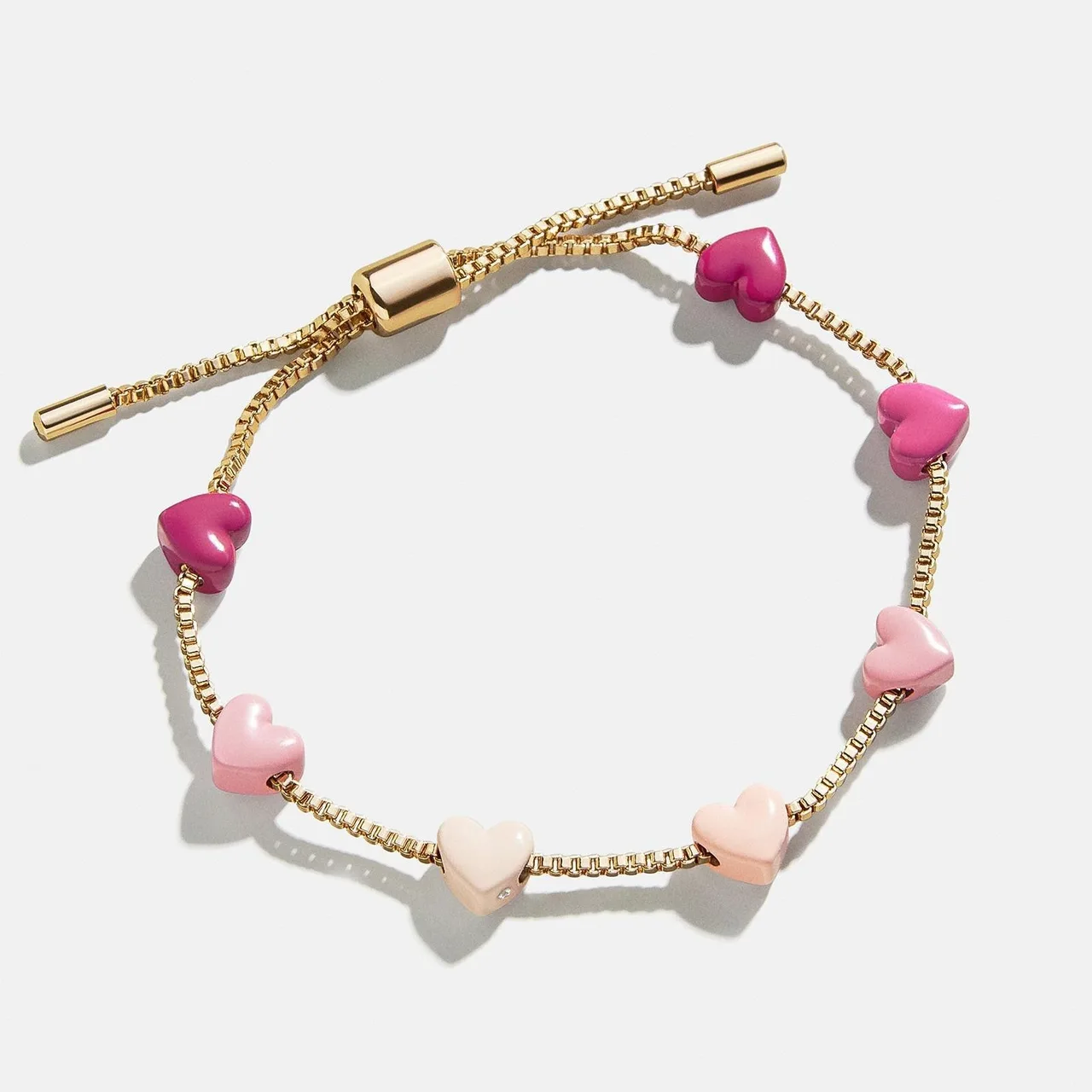 Bohemian Style Bracelet Minority Simple Love Heart - Pink