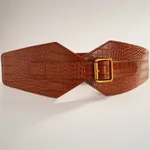 Brown Alloy Buckle
