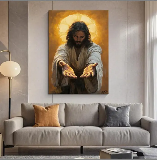 Living Room Decorative Painting Core Inkjet Poster 2Style - Shop at LoveMi