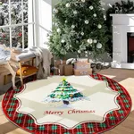 Christmas Round Carpet 1