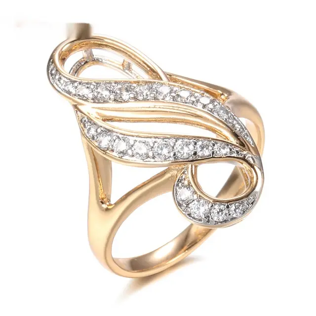 Ring Special interest Design Irregular Geometric Rose Gold Rose Gold - Shop at LoveMi
