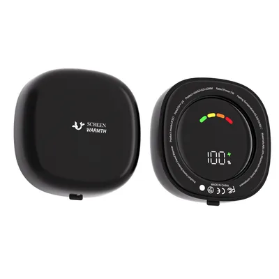 Magnetic Hand Warmer Charging Split Mini Portable Black Jf331 - Shop at LoveMi