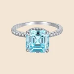Aquamarine Ring