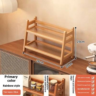 Table Tops station Desktop Teacup Tea Set Storage Rack Two Layers - Shop at LoveMi