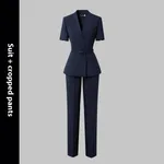Ankle Length Suit Pants-2Xl