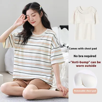 Casual Loose Home Wear Korean Style Sweet Two piece Suit Ysh29005 M - Shop at LoveMi
