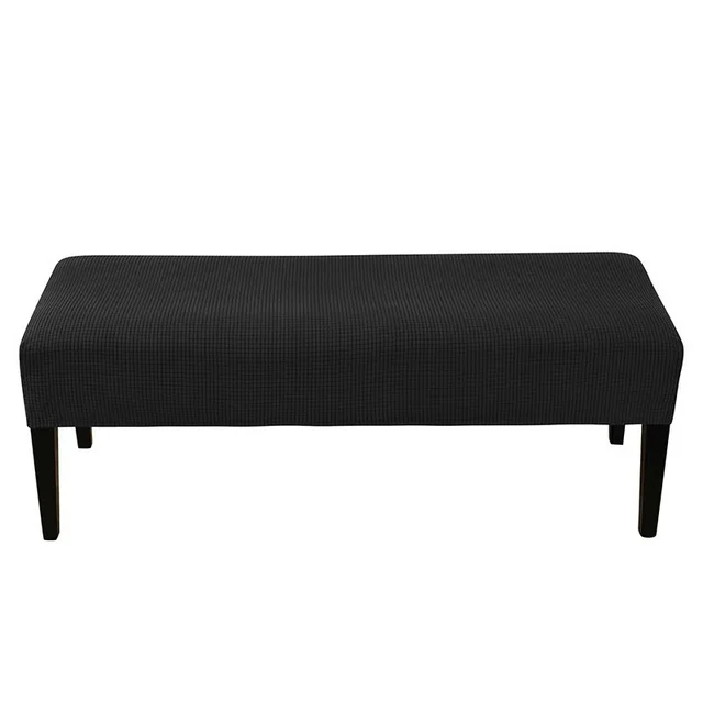 Household Corn Flannel Stretch Length Chair Cover Black - Shop at LoveMi